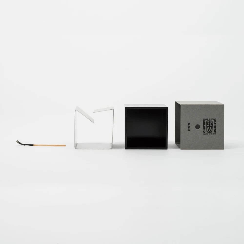 Ashtray Cubo by Bruno Munari - Danese Milano