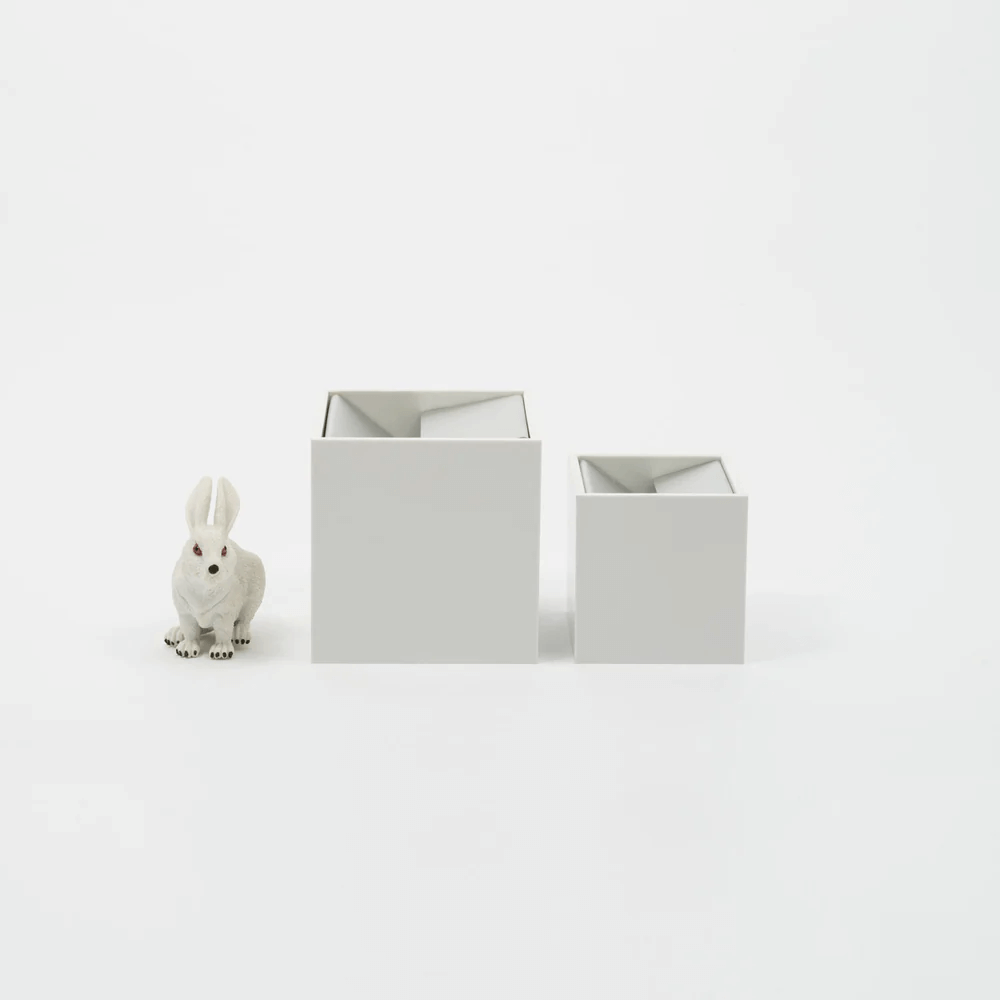 Ashtray Cubo by Bruno Munari - Danese Milano