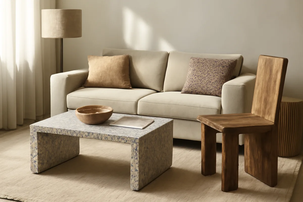 Materiali riciclati nell’arredo moderno: la guida pratica che rende unica ogni stanza