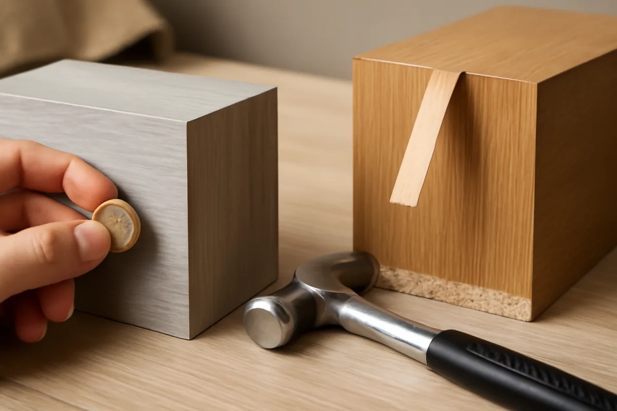 Qual è la differenza tra laminato e impiallacciato nei mobili? L’aspetto durevole che fa risparmiare