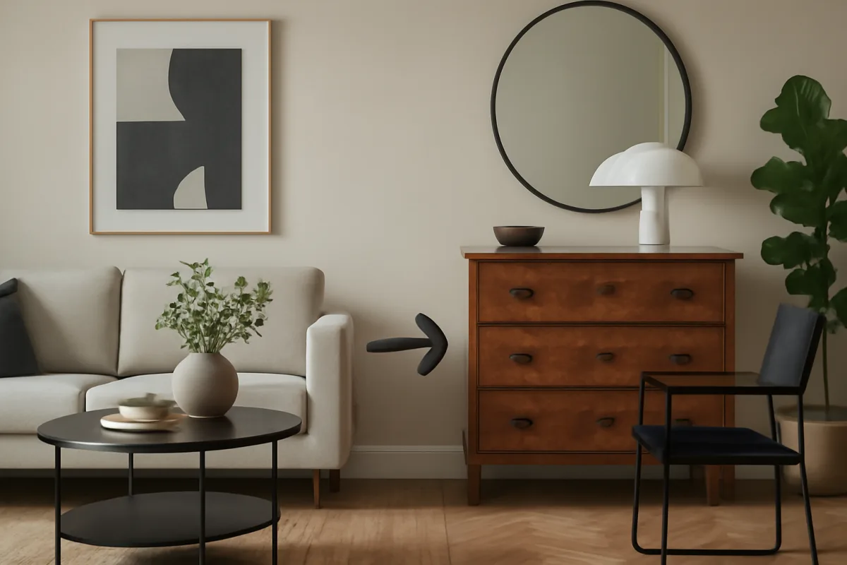 Come inserire pezzi vintage in un arredo contemporaneo? Il mix vincente spiegato passo dopo passo