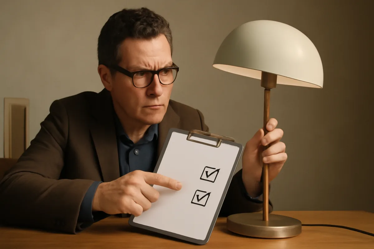 Come capire se una lampada è stata davvero disegnata da un maestro del design? I segnali verificabili rapidamente