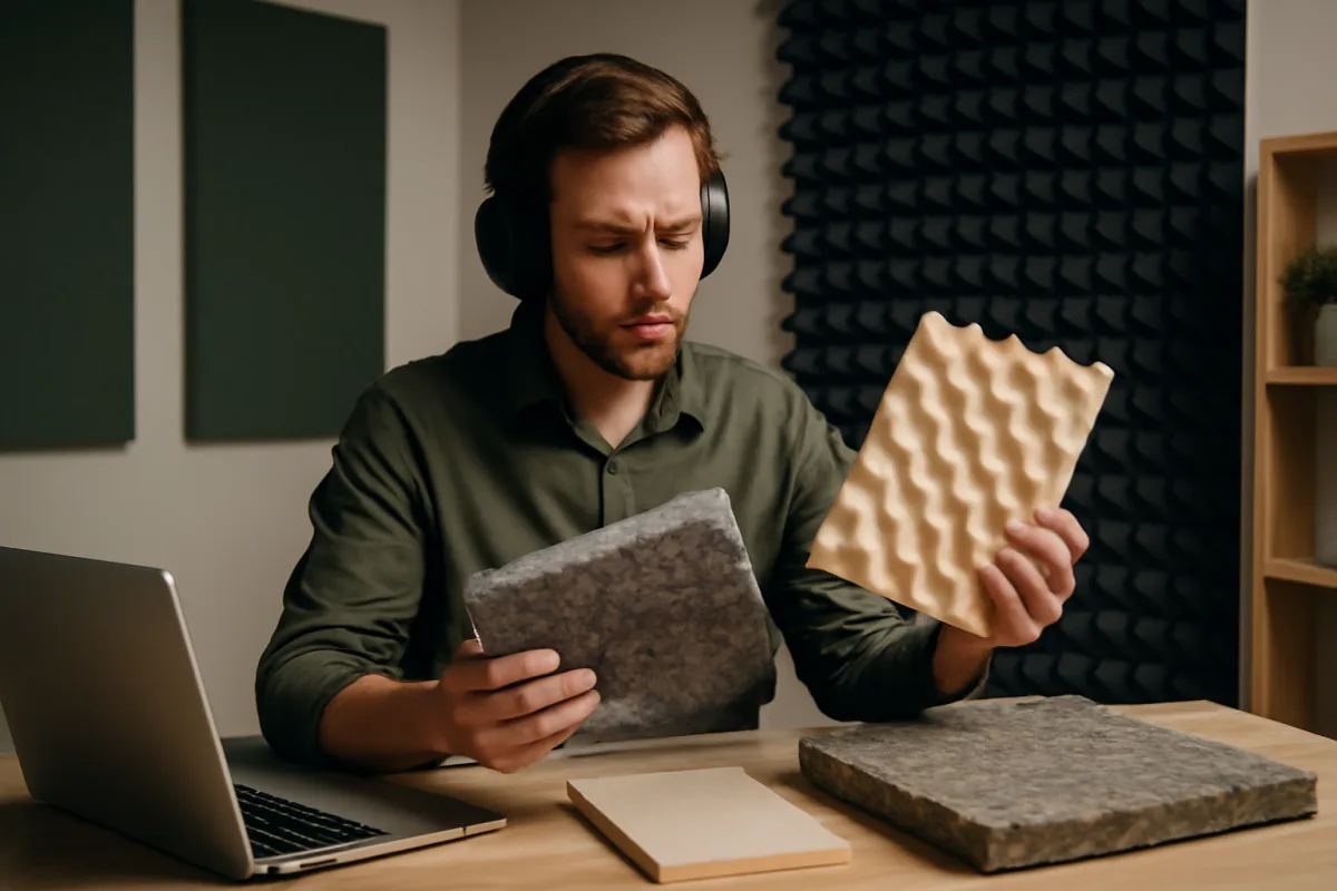 La scelta dei materiali per l’isolamento acustico negli interni: le soluzioni poco note che fanno la differenza