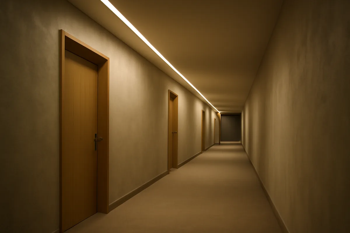 Illuminazione per corridoi lunghi: il dettaglio che può trasformare un ambiente anonimo